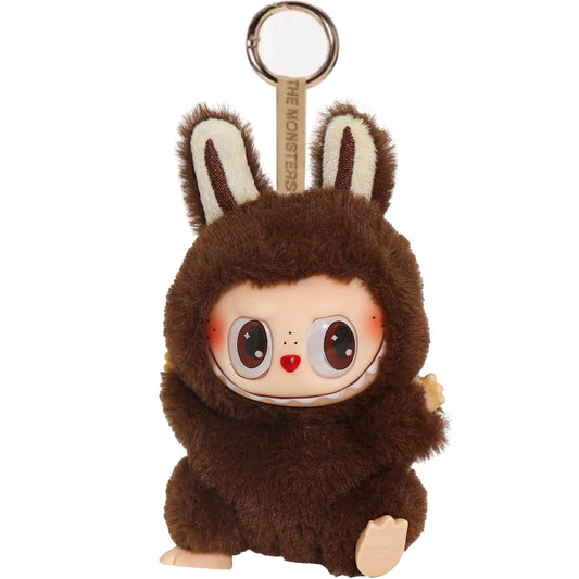 Labubu Collectible Dark Brown Plush & Vinyl Toy